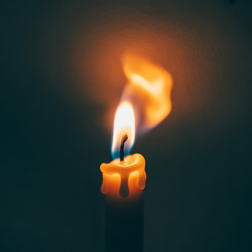 Positives Priming – helle Kerzenflamme im Dunkeln, Münchner Schreibwerkstatt